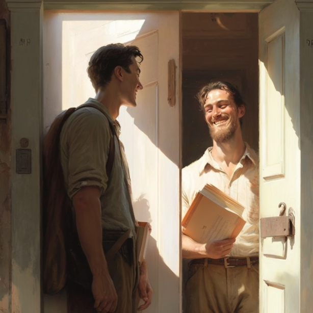 nickatc_a_man_is_standing_in_front_of_an_open_door._On_the_othe_4e051473-6b69-4045-8eb0-265abeb857c8